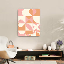 Hearts geometric Abstract
