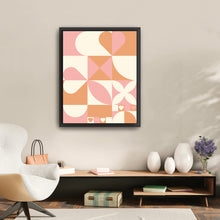 Hearts geometric Abstract