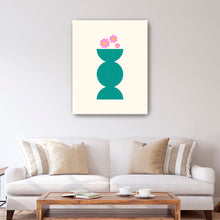 Geometric Pot Flowers