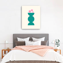 Geometric Pot Flowers