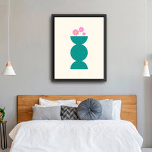 Geometric Pot Flowers