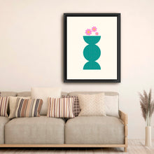 Geometric Pot Flowers