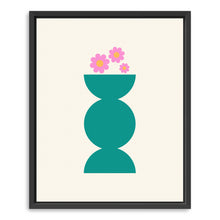 Geometric Pot Flowers