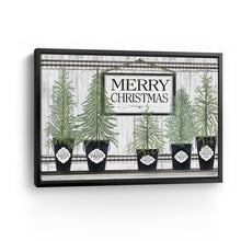 Merry Cmas Potted Trees