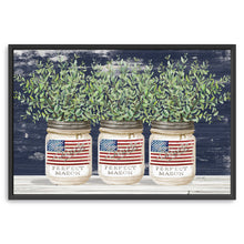 Flag Mason Jar Trio