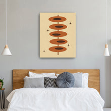 Midcentury Stars And Ovals