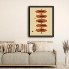 Midcentury Stars And Ovals