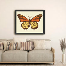 Yellow And Orange Butterfly