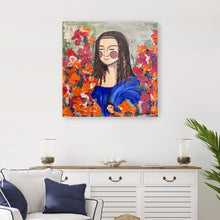 Mona Lisa in the Garden