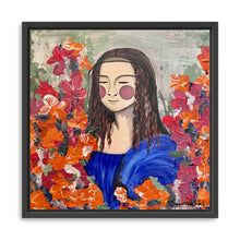 Mona Lisa in the Garden