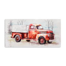 Red Truck Watercolor