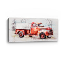 Red Truck Watercolor
