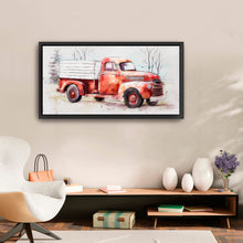 Red Truck Watercolor