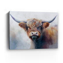 Highland Cow Watercolor