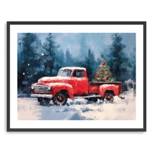 Christmas Red Truck