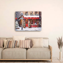 Small Store in Christmas Day