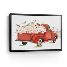 Red Floral Truck