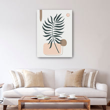 White Palm Leaf
