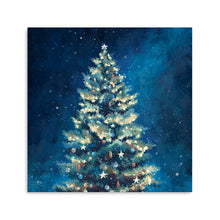 Christmas Tree and Starry Sky