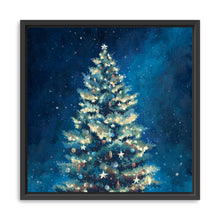 Christmas Tree and Starry Sky
