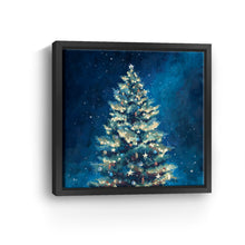 Christmas Tree and Starry Sky