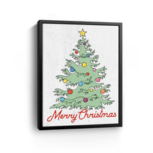 Christmas Tree Line Art