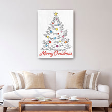 Christmas Tree Line Art II