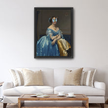 Madame Butterfly Blue Dress