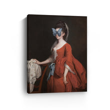 Madame Butterfly Red Dress Grey