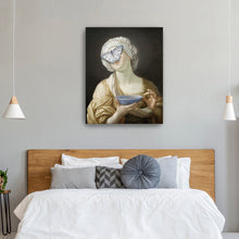 Madame Butterfly Blue Saucer And Butterfly