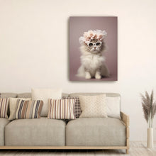 Petals And Paws - Floral Fashion Kitty