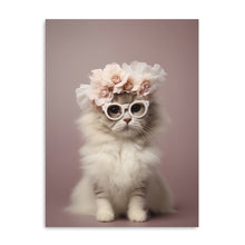 Petals And Paws - Floral Fashion Kitty