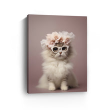 Petals And Paws - Floral Fashion Kitty