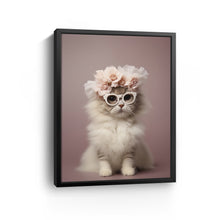 Petals And Paws - Floral Fashion Kitty