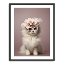 Petals And Paws - Floral Fashion Kitty