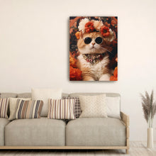 Purrfectly Shaded - The Floral Fashionista