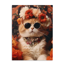 Purrfectly Shaded - The Floral Fashionista