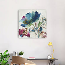 Turquoise on Watercolor Floral