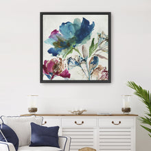 Turquoise on Watercolor Floral