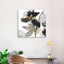 A Black Petals Gold Leaves II