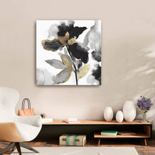 A Black Petals Gold Leaves II