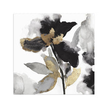 A Black Petals Gold Leaves II
