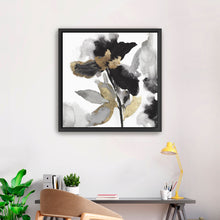 A Black Petals Gold Leaves II