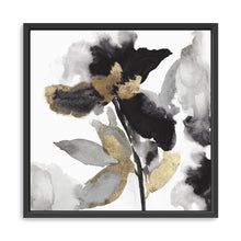 A Black Petals Gold Leaves II