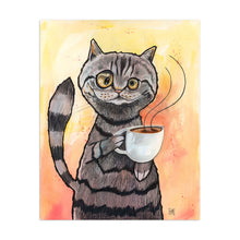 Morning Coffee Cat