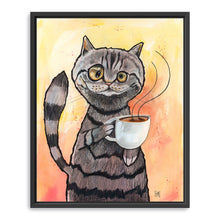 Morning Coffee Cat