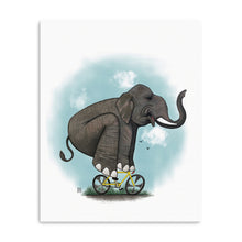 Elephants Ride Bikes Too