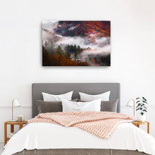 Great Smoky Mountains Fog And Foliage