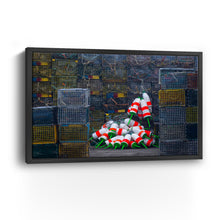 Maine Coast Buoys And Lobster Traps