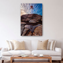 Peggys Point Lighthouse Reflection